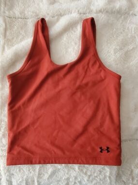 Under Armour Women's Rust Orange Athletic Tank XS